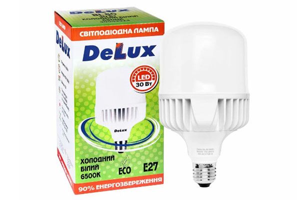 Лампа LED DELUX BL80 30W 6500К 230 V E27 (90020576)