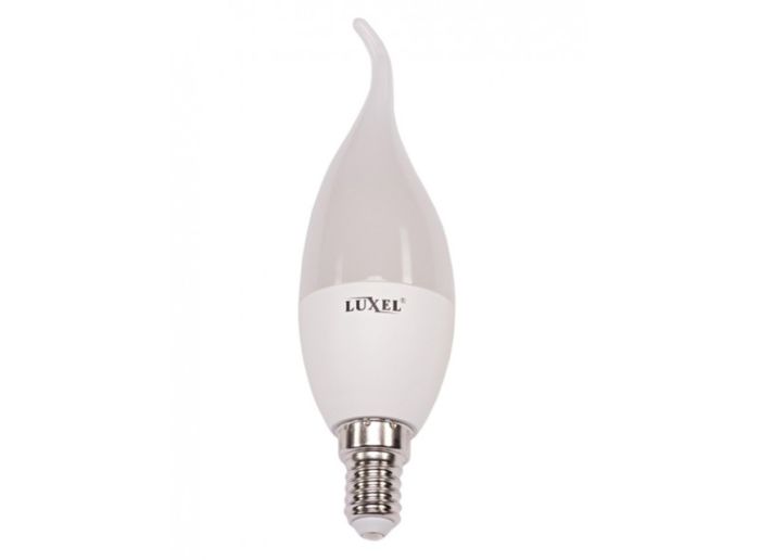 Лампа LUXEL LED 7w Е14 4000К (041-N) свічка на вітрі ((041-N))