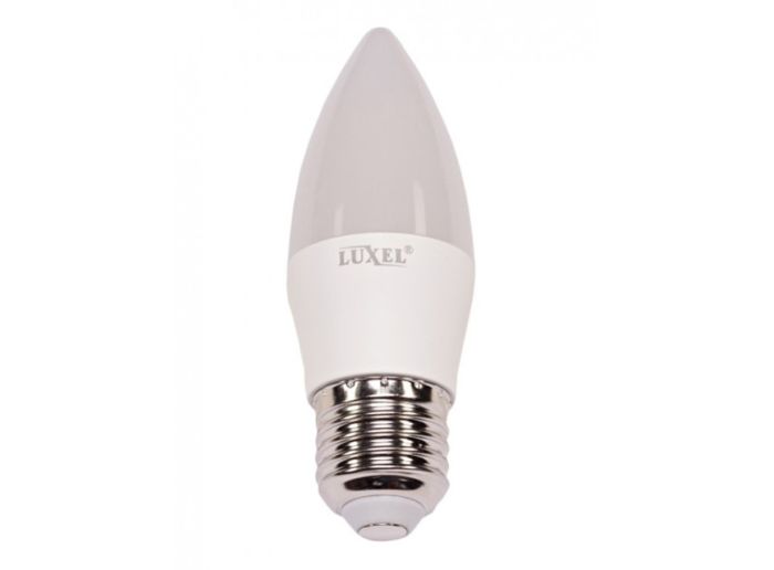 Лампа LUXEL LED 5w Е27 4000К (043-N) свеча ((043-N))