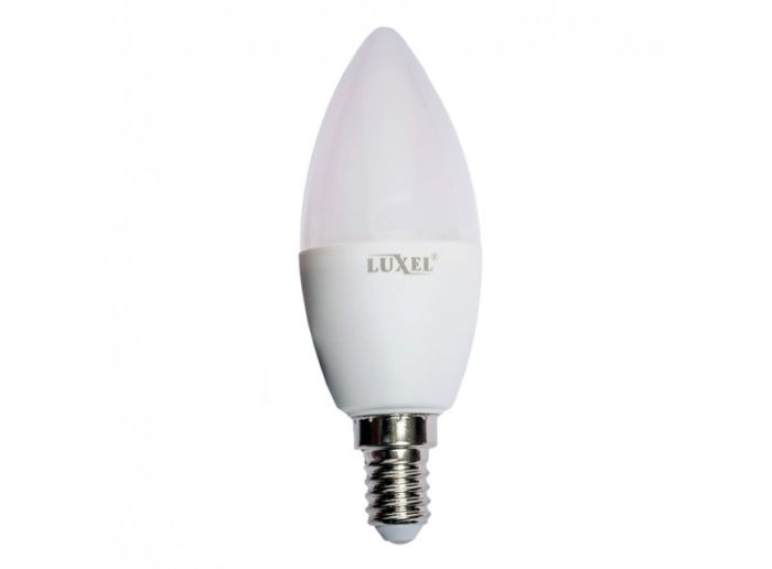 Лампа LUXEL LED ЕСО 10w Е14 4000К (048-NЕ) свічка ((048-NЕ))