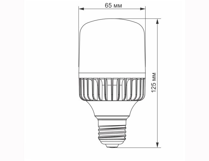 Лампа LED VIDEX A65 20W E27 5000K 220V VL-A65-20275 (VL-A65-20275)