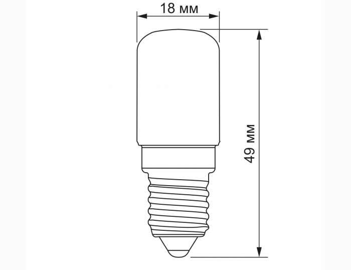 Лампа LED VIDEX ST25e 3W E14 4100K Е14 VL-ST25e-03144 (VL-ST25e-03144)