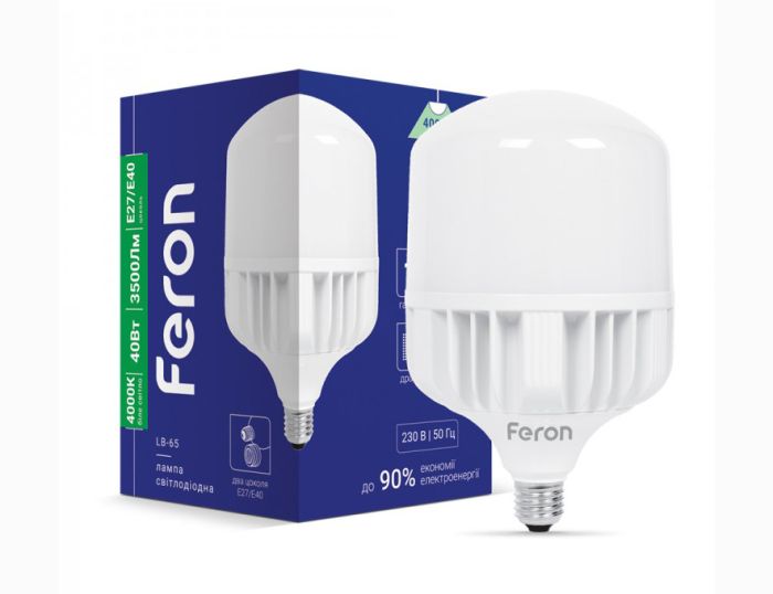 Лампа Feron 40W 4000K E27-E40 LB-65 (25824)