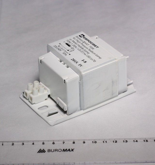 Баласт ЄВРОСВІТЛО ДНАТ/МГЛ 70Вт (000036460)