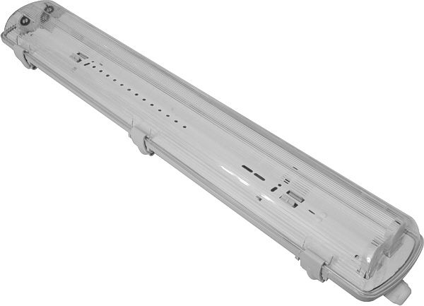 Корпус світильника Ecostrum (2*1500) IP65 GS під LED лампи (БЕЗ ЛАМП) (LED IP 65 GS 2x1500)