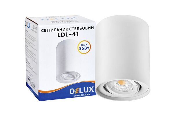 Світильник стельовий DELUX  LDL-41 білий 90015916 (90015916)