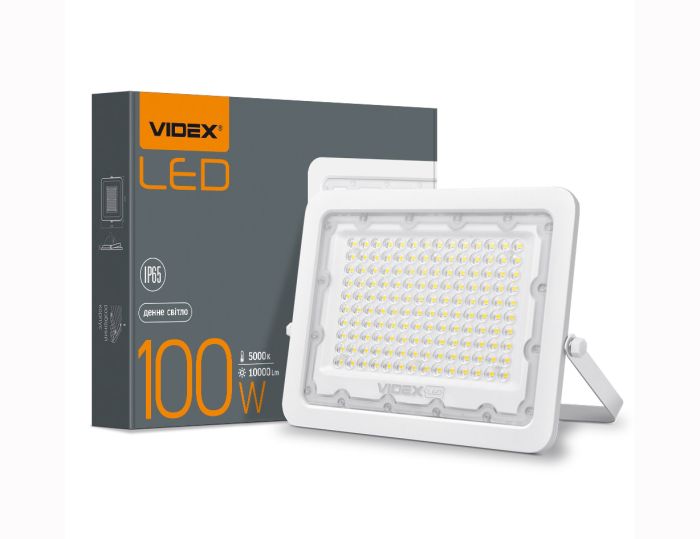 Прожектор LED VIDEX 100W 5000K 220V білий (VL-F2e1005W) (VL-F2e1005W)