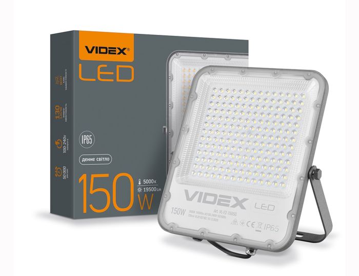 Прожектор LED VIDEX PREMIUM F2 150W 5000K  (VL-F2-1505G) (VL-F2-1505G)