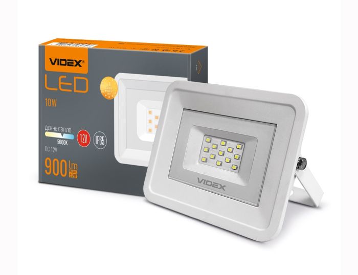 Прожектор LED VIDEX 10W 5000K 12V (VL-Fe-105W-12V) (VL-Fe-105W-12V)