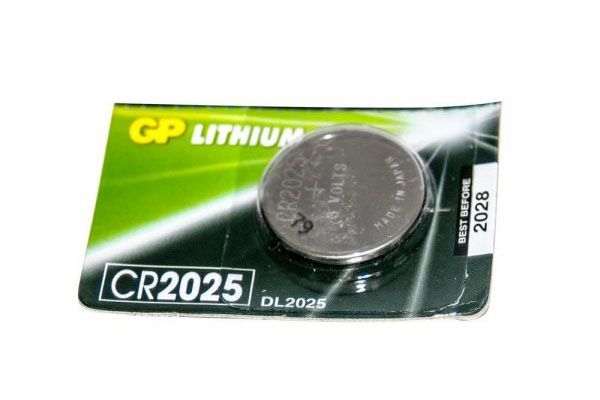 Батарейка GP дискова Lithium Button Cell 3.0V CR2025-8U5 (CR2025-8U5)