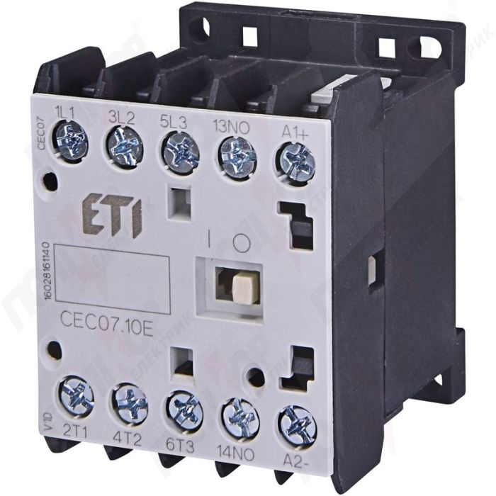 Контактор CEC 07.10/AC230V (7A, 3kW, AC3) ммініатюрний ETI (4641054)