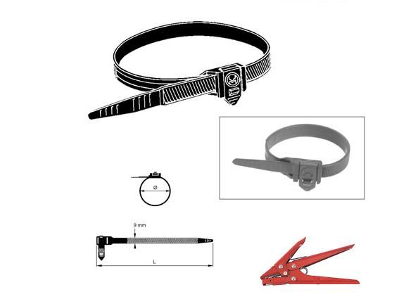 Хомут стягнутий ССD 9-42 (d 10-42мм) (ССD 9-42)