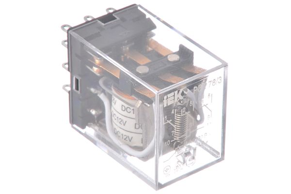 Реле ИЭК РЭК78/3 / DC12V  (без колодки) (RRP20-3-05-012D)