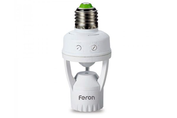 Датчик руху FERON SEN127 60W IP20 з цоколем Е27 (SEN127)