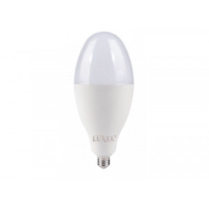 Лампа LUXEL LED ЕСО 40W Е27+ перехідник E40 6500К (098-C)