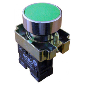 Кнопка управления XB2-BA31 зеленая АСКО