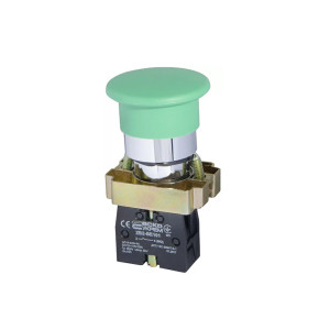Кнопка управления XB2-BC31 зеленый грибок (d 40 мм)  АСКО